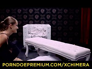 XCHIMERA - submissive blond subjugation fuck-a-thon with master